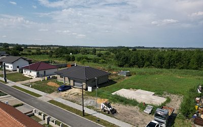 stavební pozemek s projektem rodinného domu 1545