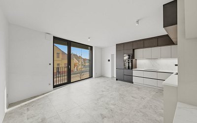 Prodej bytu 2+kk, 61 m², parkovací místo na uzavřeném dvoře 2299
